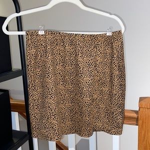 Leopard Skirt